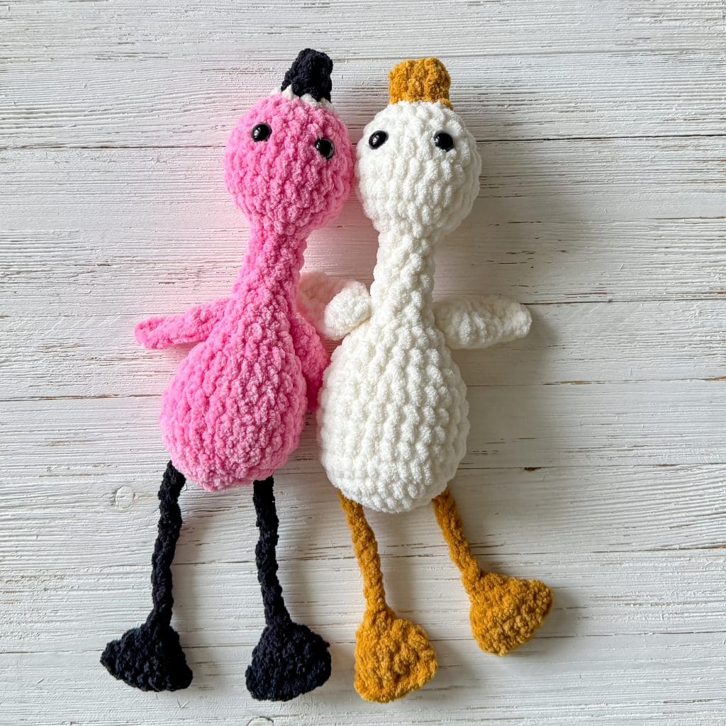 no sew silly bird crochet project crochet project detail 4