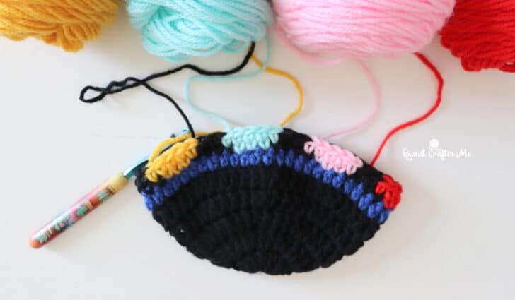 pac man ghost crochet hat pattern crochet project crochet project detail 9
