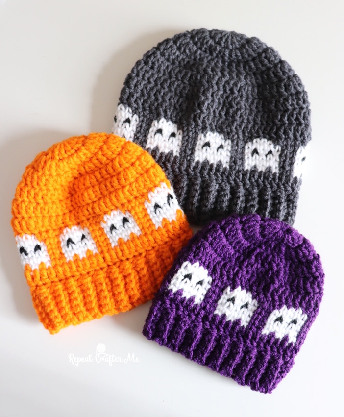 pac man ghost crochet hat pattern crochet project crochet project detail 4