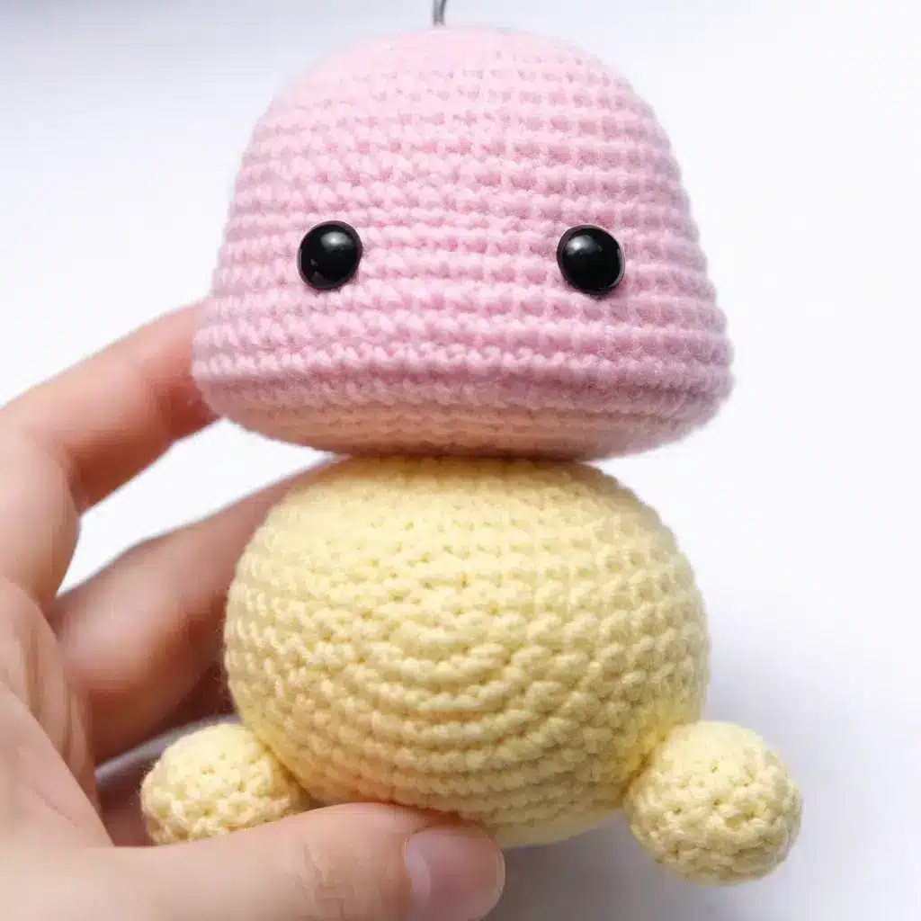 pastel caterpillar crochet pattern crochet project crochet project detail 1