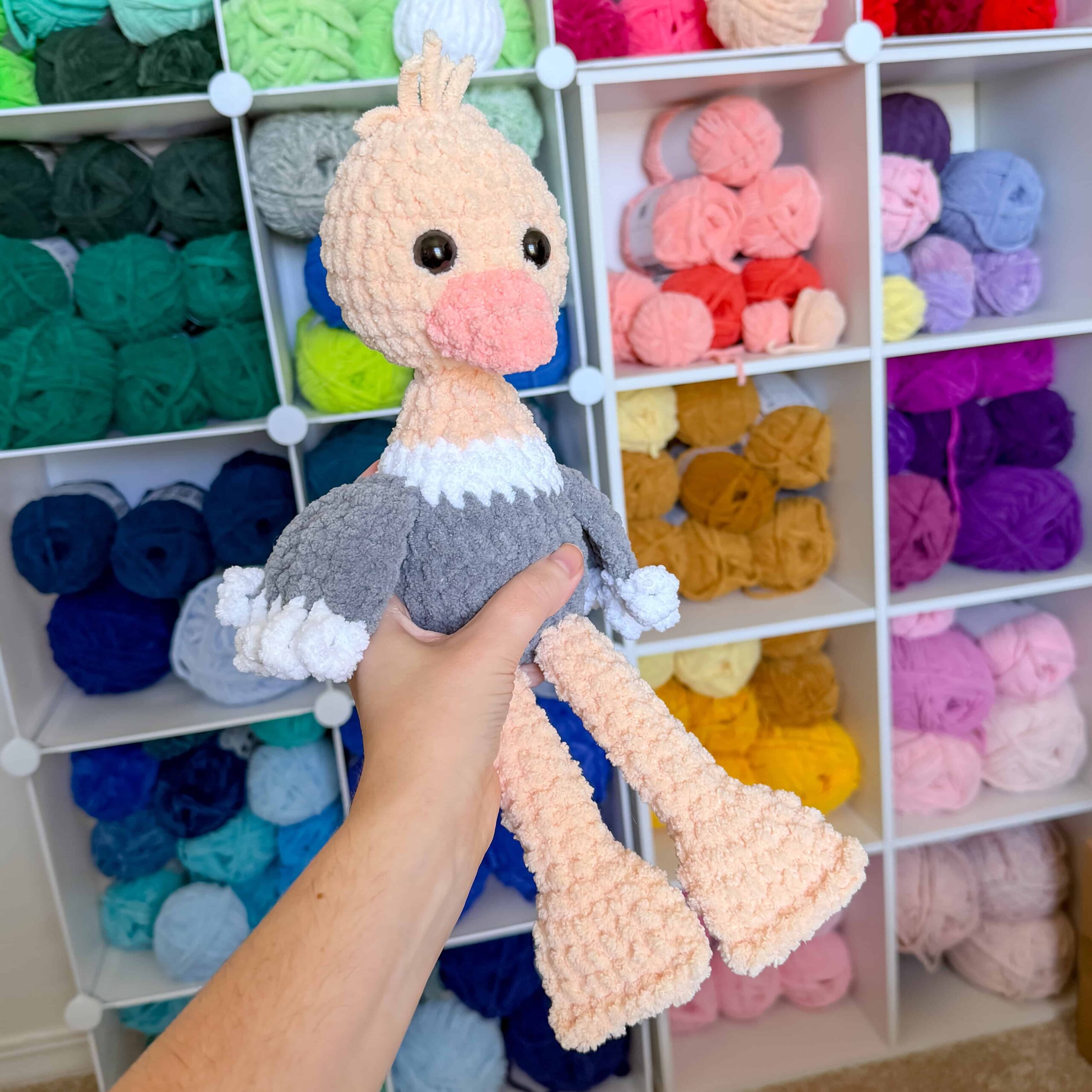 plush ostrich crochet pattern crochet project crochet project detail 2