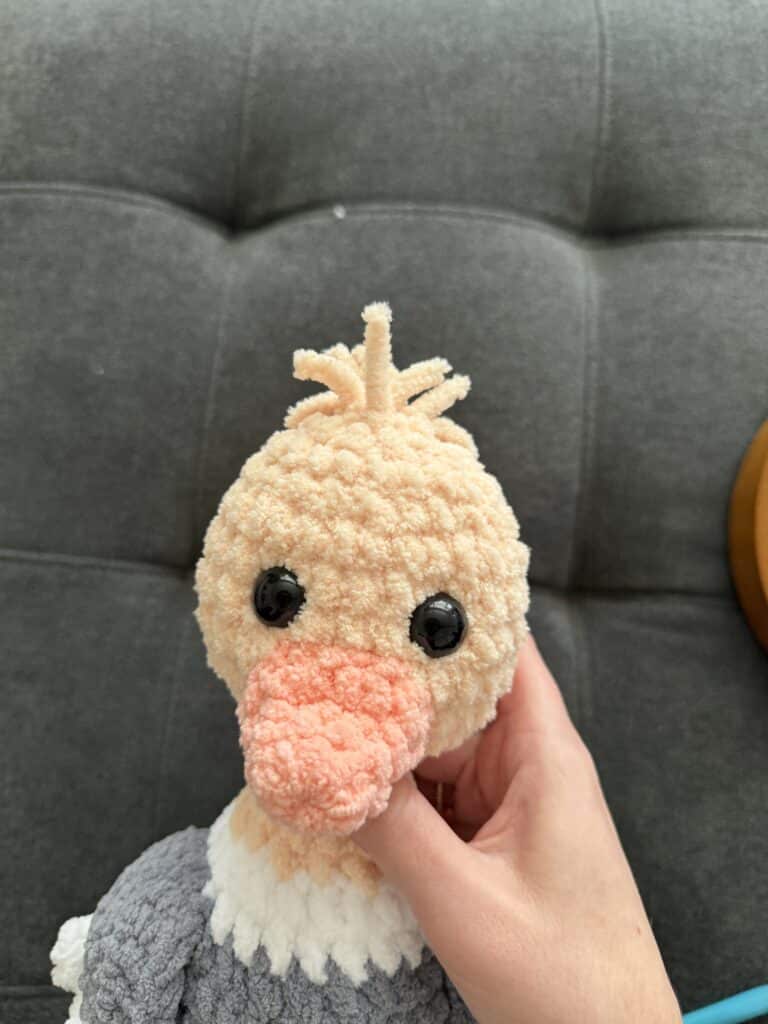 plush ostrich crochet pattern crochet project crochet project detail 5