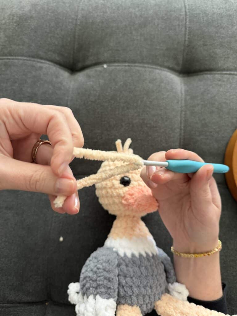plush ostrich crochet pattern crochet project crochet project detail 7