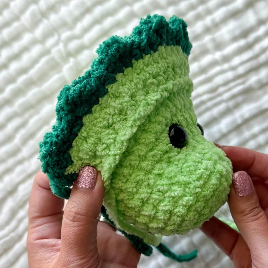 plush triceratops crochet pattern crochet project crochet project detail 6
