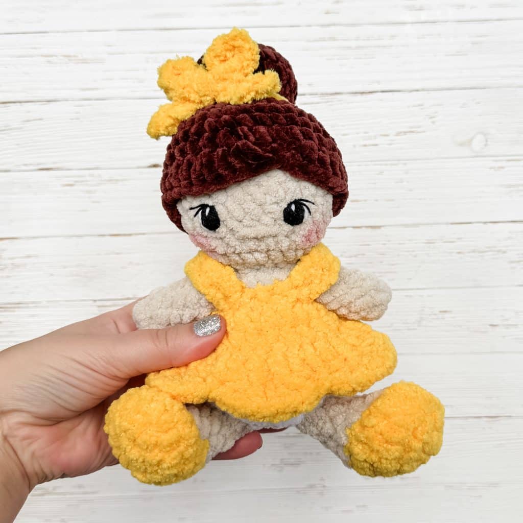 plush witch doll crochet pattern crochet project crochet project detail 4