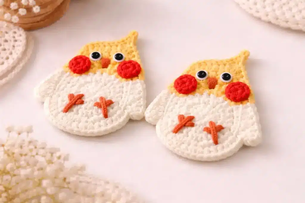 round cockatiel applique - featured image