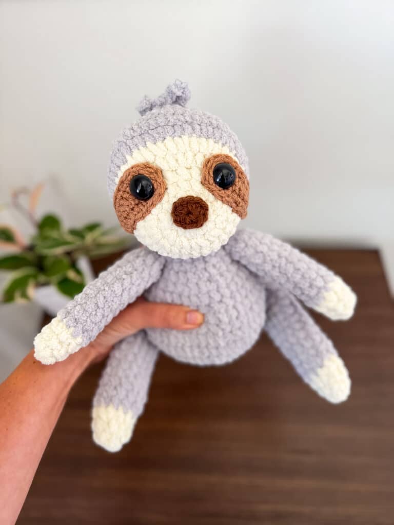 sloth crochet pattern crochet project crochet project detail 4