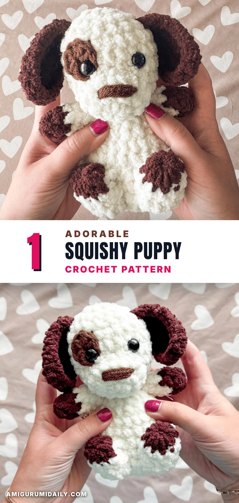 squishy puppy crochet pattern crochet pattern