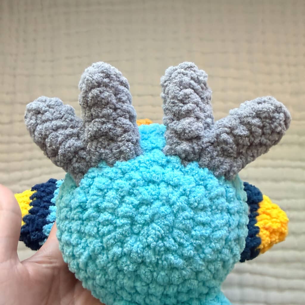 tropical bird amigurumi crochet project crochet project detail 8