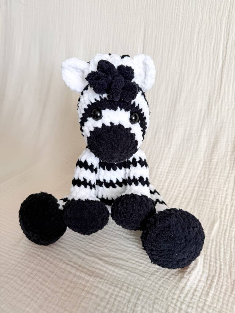 zebra amigurumi pattern crochet project crochet project detail 4