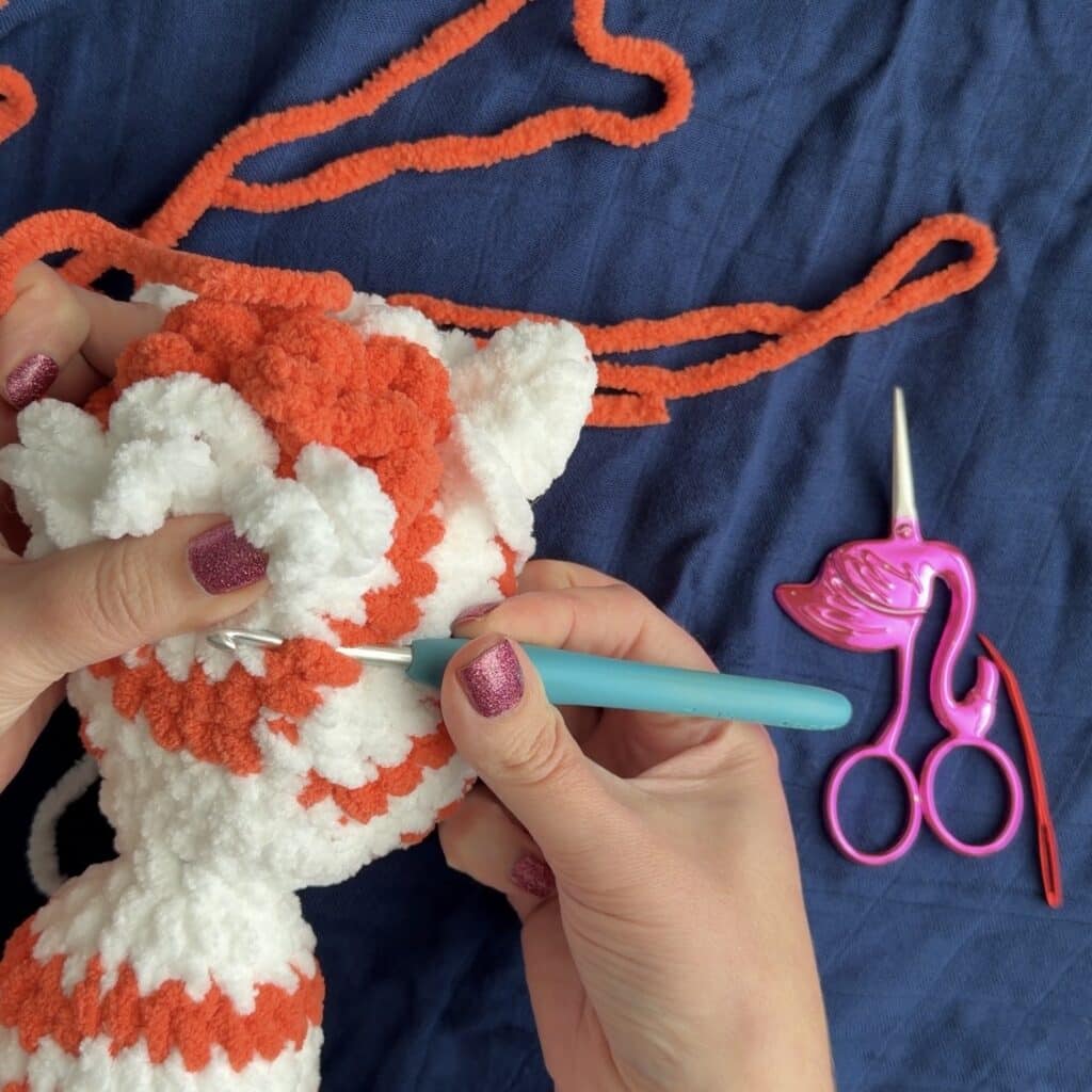 zebra amigurumi pattern crochet project crochet project detail 6
