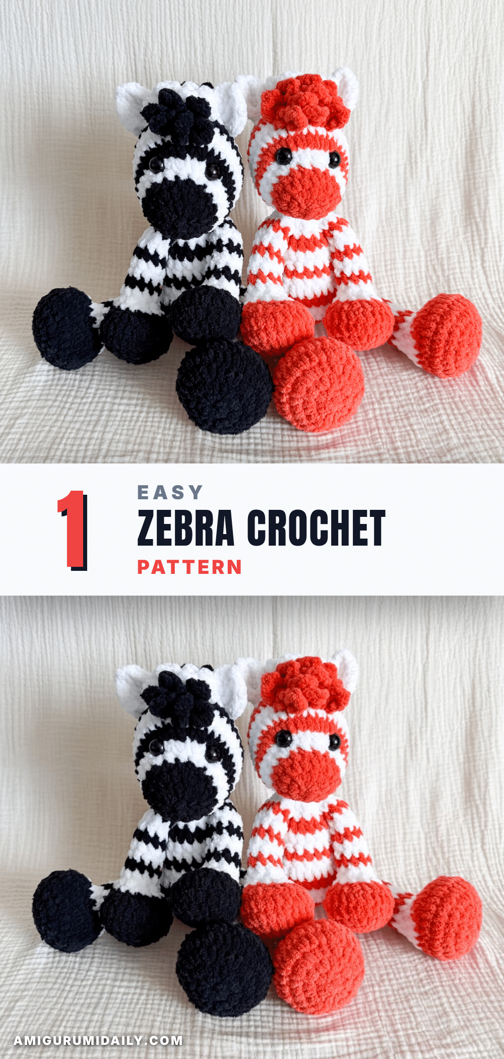 zebra amigurumi pattern crochet pattern