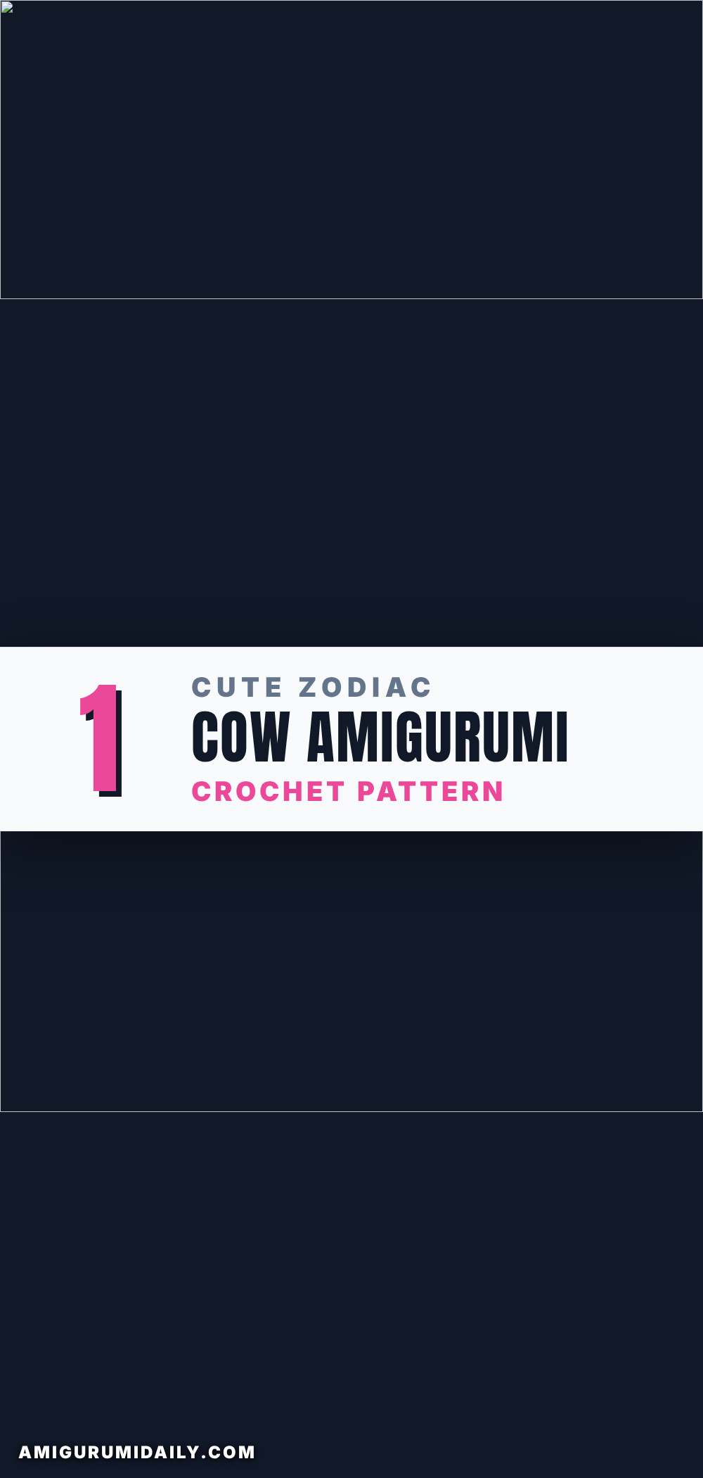 zodiac cow crochet pattern crochet pattern