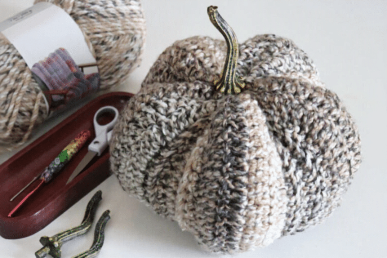 Bernat Cottage Pumpkin Pattern crochet project crochet project detail 3
