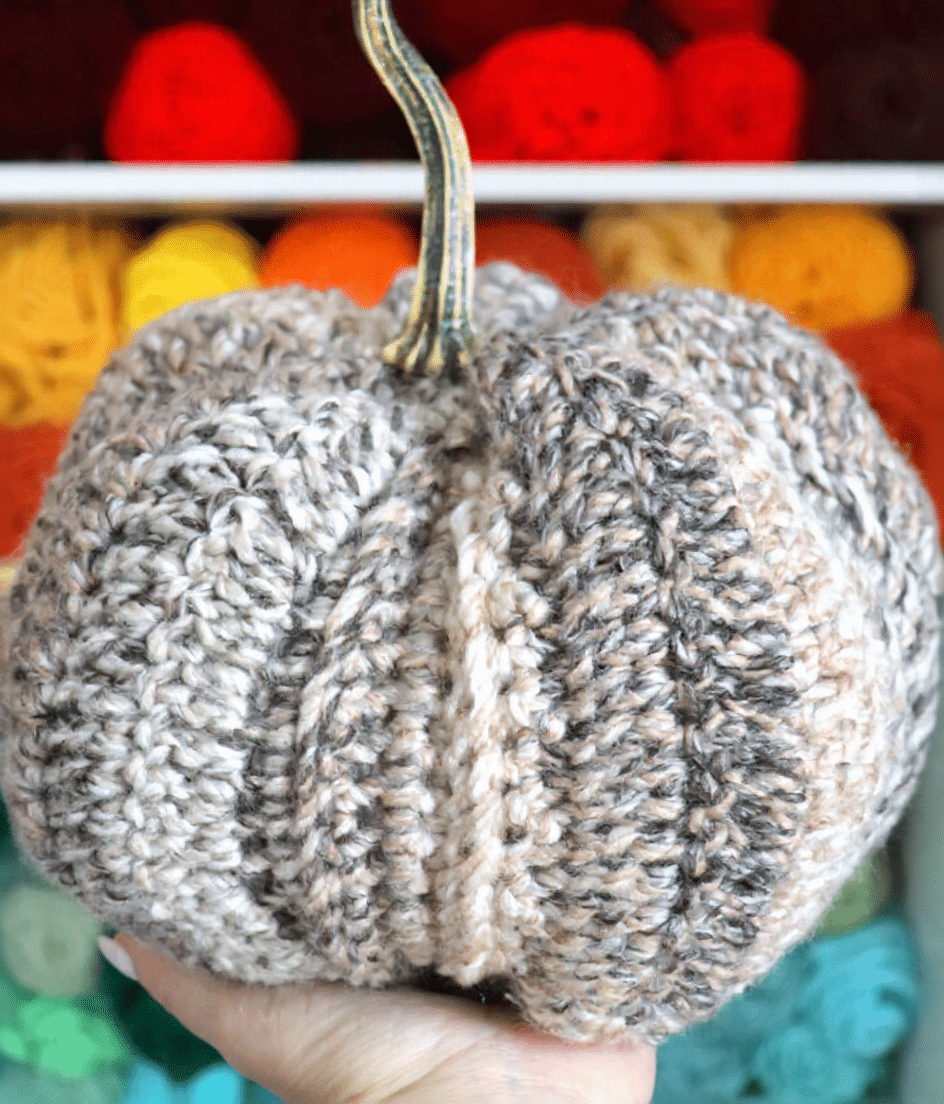 Bernat Cottage Pumpkin Pattern crochet project crochet project detail 5
