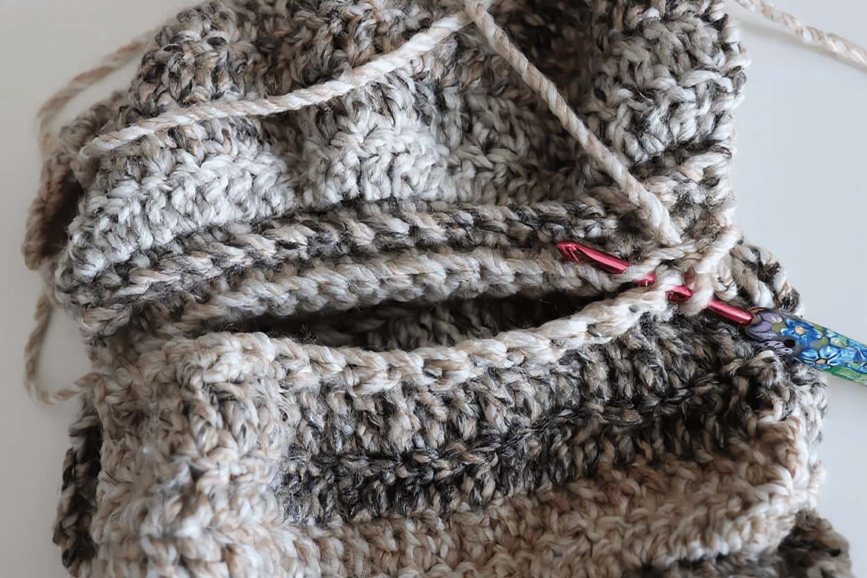 Bernat Cottage Pumpkin Pattern crochet project crochet project detail 7