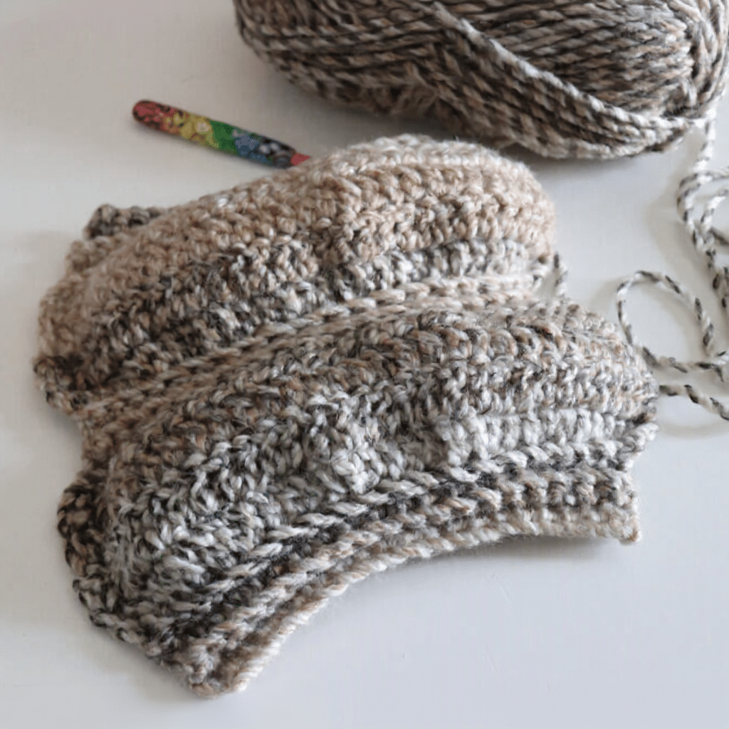 Bernat Cottage Pumpkin Pattern crochet project crochet project detail 8