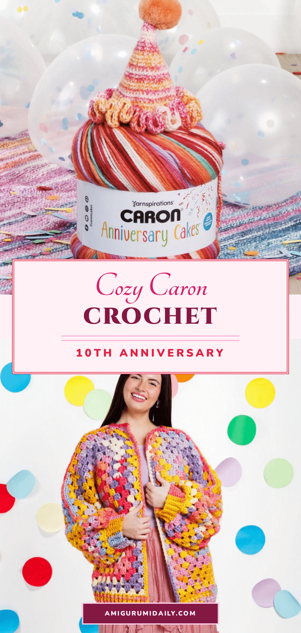 Caron Cakes Blanket crochet pattern