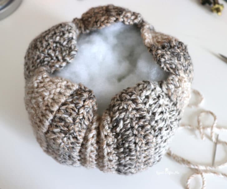 chunky crochet pumpkin crochet project crochet project detail 15