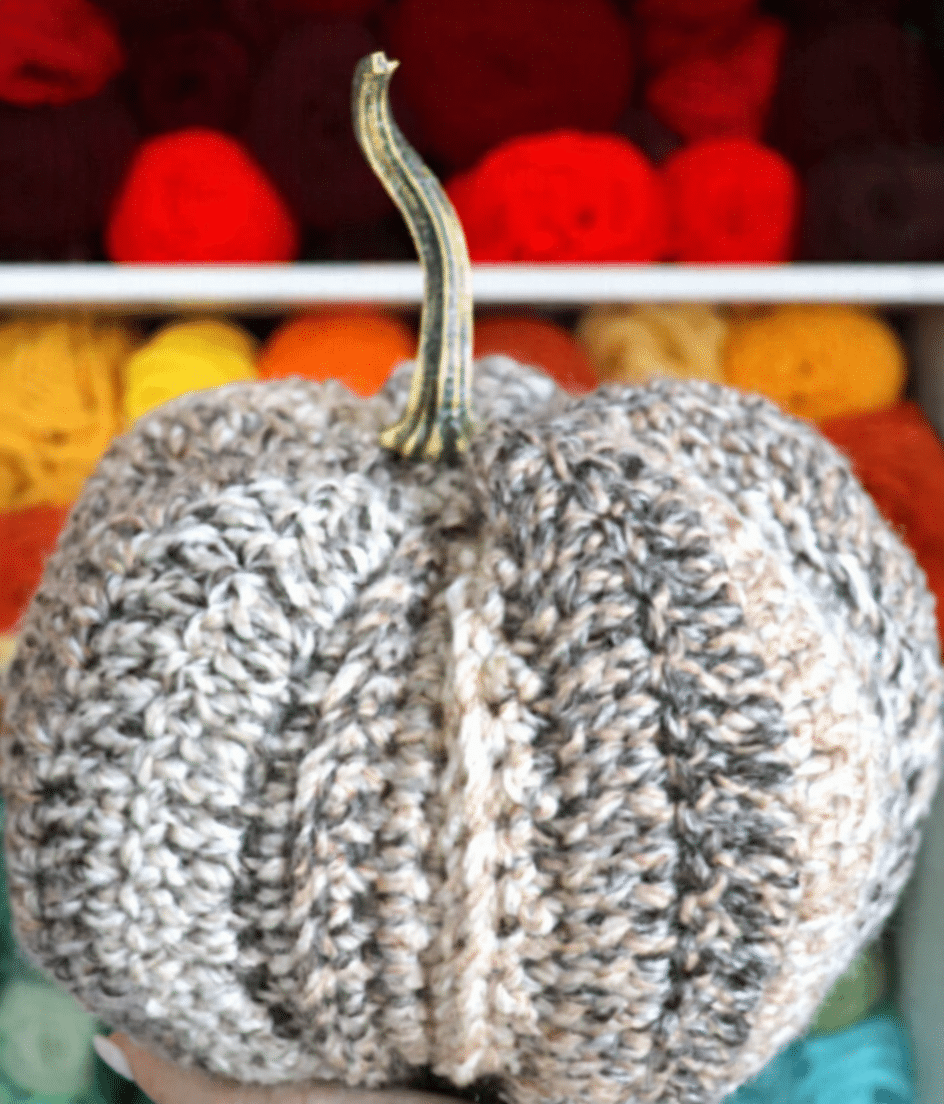 chunky crochet pumpkin crochet project crochet project detail 5