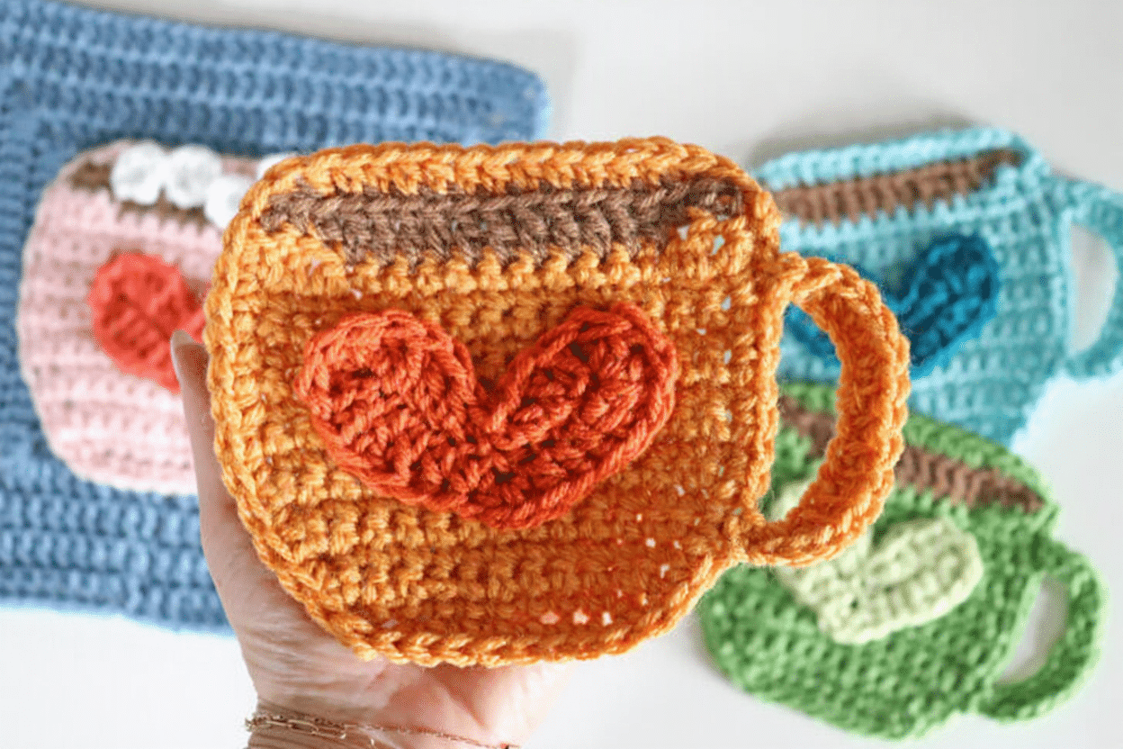 crochet coffee mug cozy crochet project crochet project detail 6