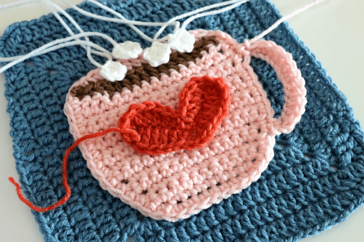 crochet coffee mug cozy crochet project crochet project detail 7