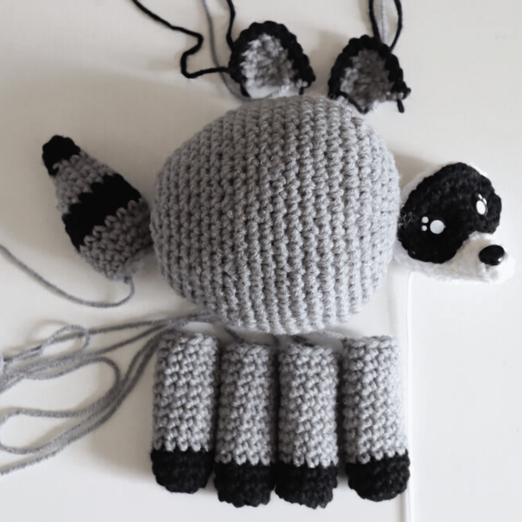 Jimothy Raccoon Crochet crochet project crochet project detail 16