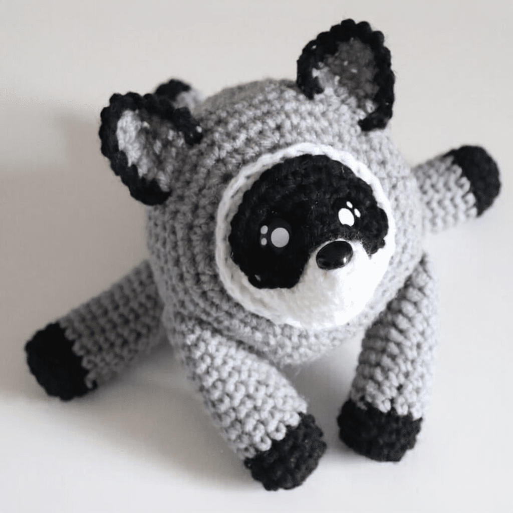 Jimothy Raccoon Crochet crochet project crochet project detail 5