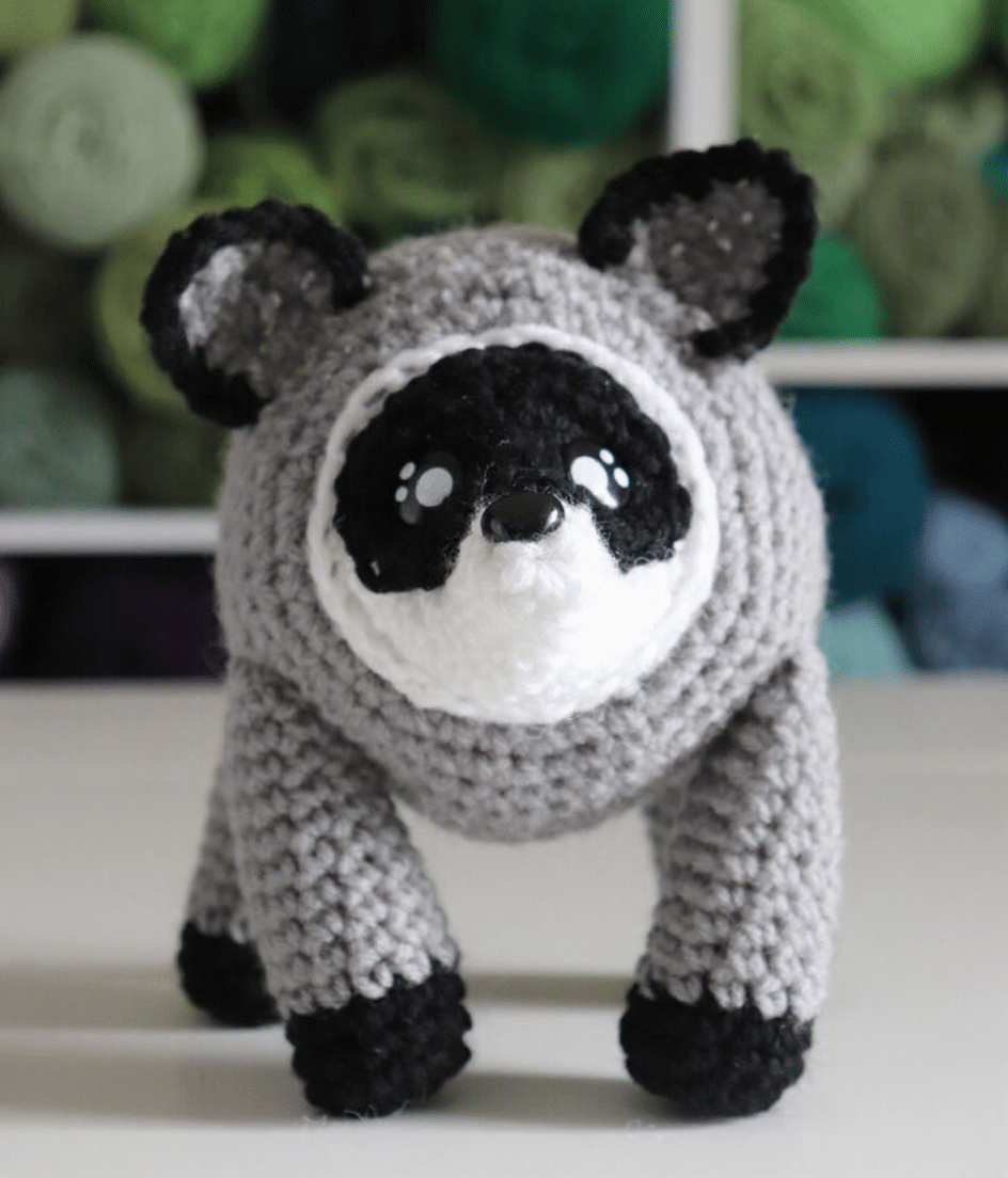 Jimothy Raccoon Crochet crochet project crochet project detail 7