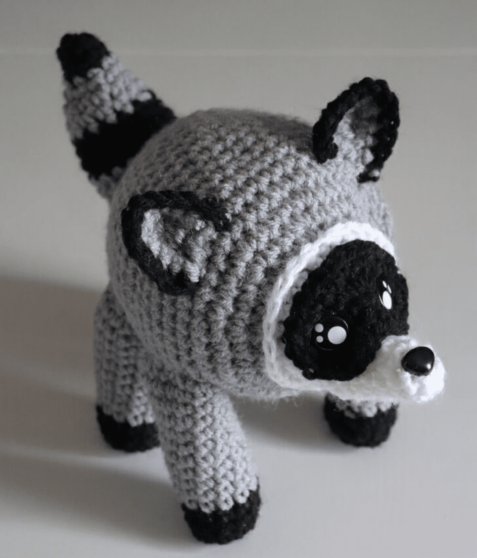 Jimothy Raccoon Crochet crochet project crochet project detail 8