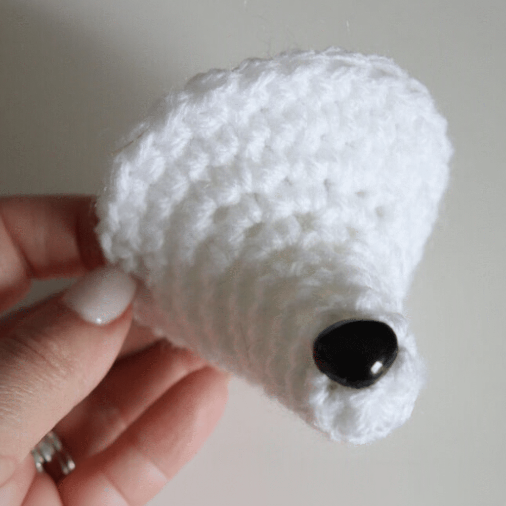 Jimothy the Raccoon Amigurumi crochet project crochet project detail 12