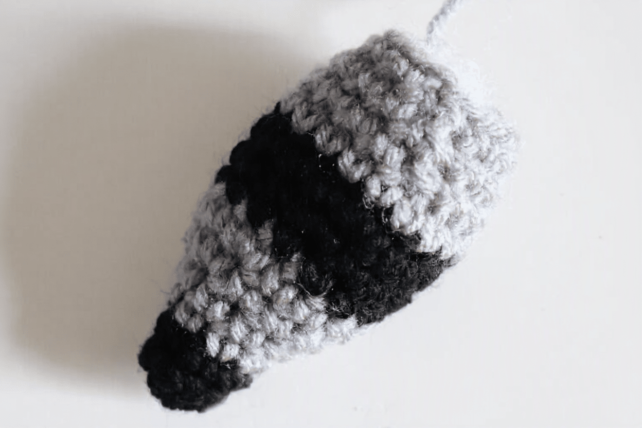 Jimothy the Raccoon Amigurumi crochet project crochet project detail 13