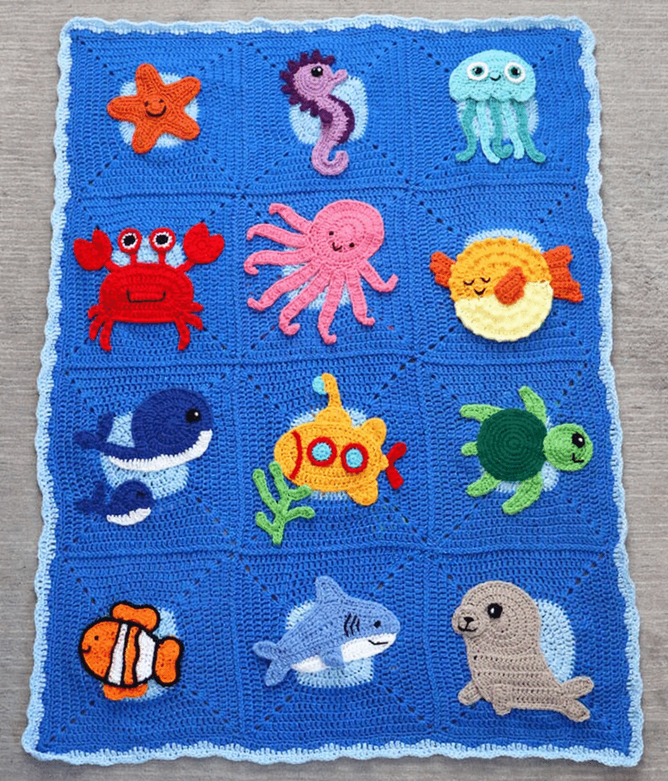Merry Fishmas Crochet Ornaments crochet project crochet project detail 8
