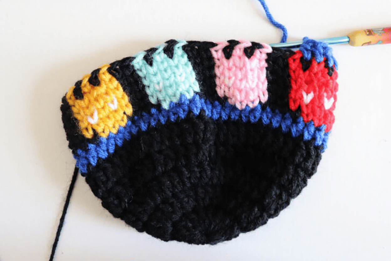 pac man ghost crochet hat crochet project crochet project detail 9