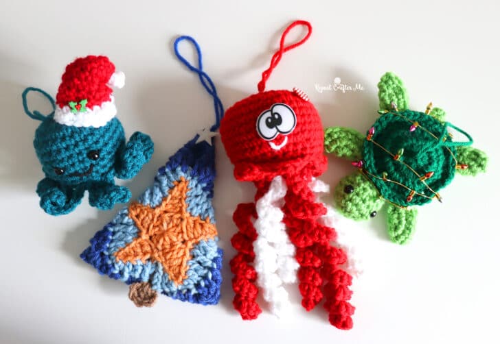 under the sea christmas ornaments - featured image